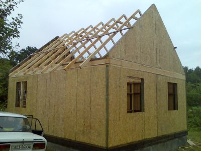 Строительство крыши